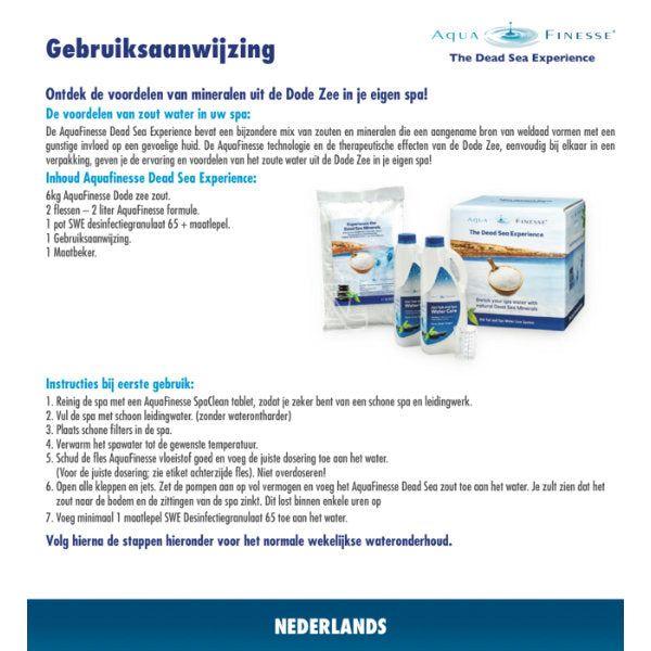 AquaFinesse The Dead Sea Experience - Finesse Wellness BV