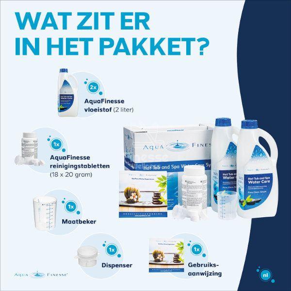 AquaFinesse Watercare + SpaClean Combi - Finesse Wellness BV