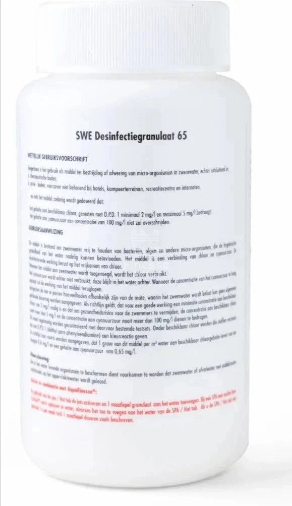 AquaFinesse chloorgranulaat - Finesse Wellness BV