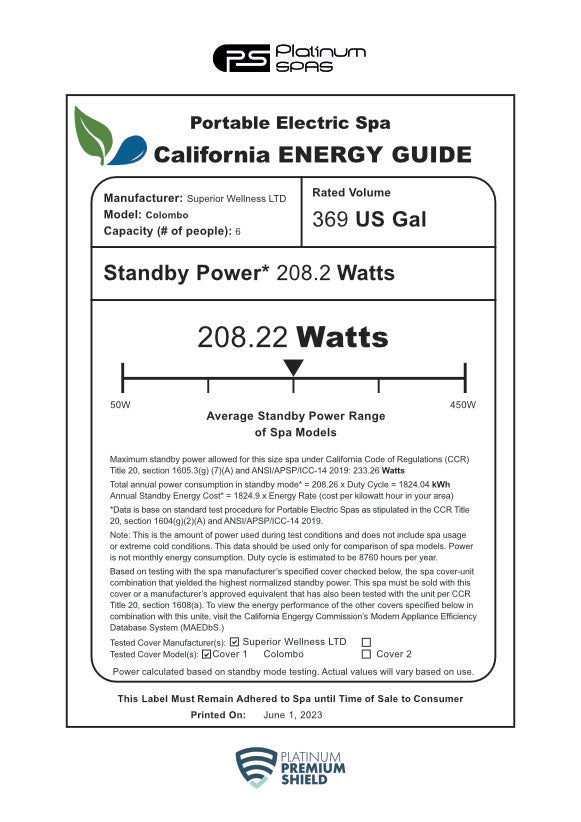 Platinum Spas Colombo V2 - Finesse Wellness BV