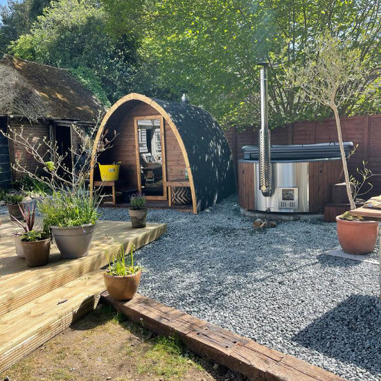 Cone 300 Buitensauna - Finesse Wellness BV