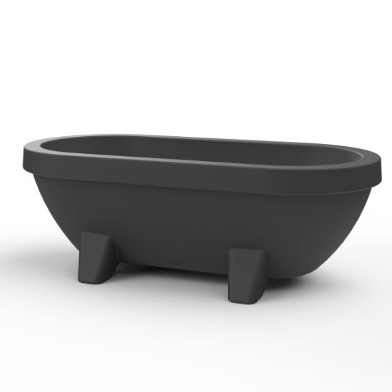 Gardentub tuinbad Antraciet: de perfecte tuinbadkuip voor verkoeling en waterpret - Finesse Wellness BV