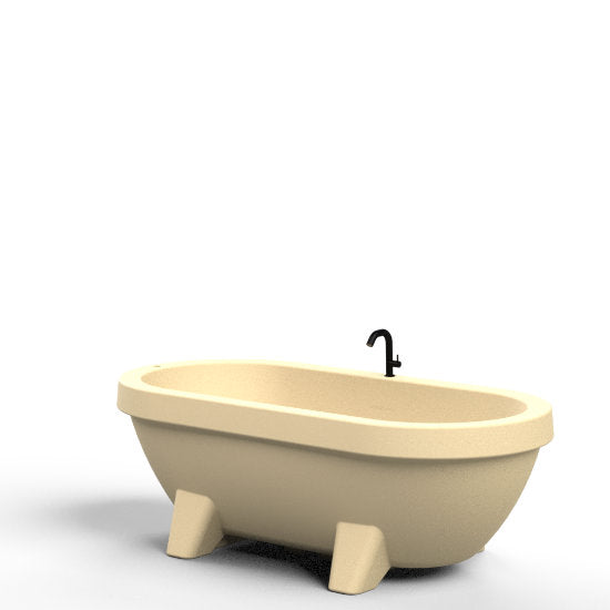 Gardentub Sand Dune: Luxe Buitenbad & IJsbad voor Jaar-rond Tuinplezier - Finesse Wellness BV