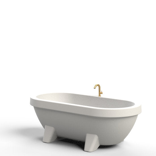 Gardentub tuinbad Wit: de perfecte tuinbadkuip voor verkoeling en waterpret - Finesse Wellness BV