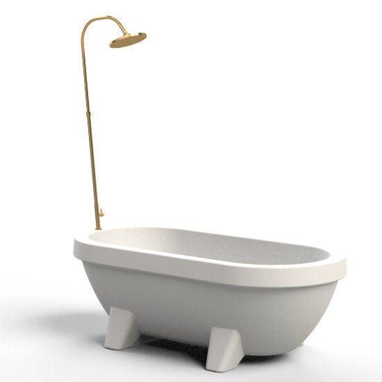 Gardentub tuinbad Wit: de perfecte tuinbadkuip voor verkoeling en waterpret - Finesse Wellness BV