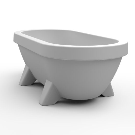 Gardentub tuinbad Wit: de perfecte tuinbadkuip voor verkoeling en waterpret - Finesse Wellness BV