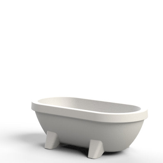 Gardentub tuinbad Wit: de perfecte tuinbadkuip voor verkoeling en waterpret - Finesse Wellness BV