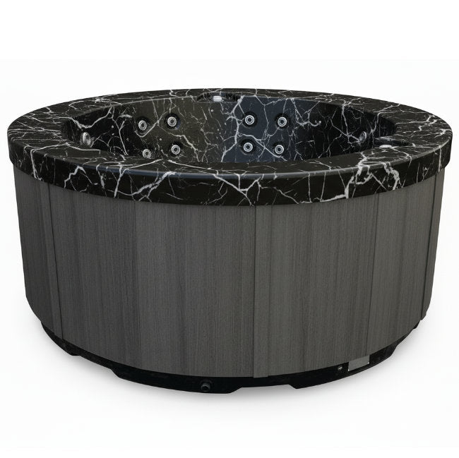 Hanscraft HC8 - Black Marble - Grey (klantverkoop - nieuw in verpakking) - Finesse Wellness BV