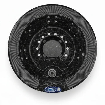 Hanscraft HC8 - Black Marble - Grey (klantverkoop - nieuw in verpakking) - Finesse Wellness BV