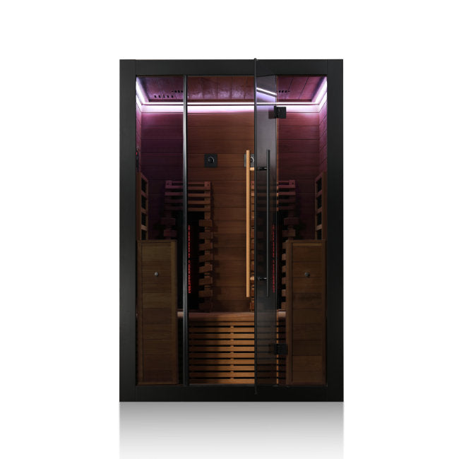 Hekla Infrared 130: Luxe 2-Persoons Infraroodcabine voor Thuis -  - Sauna's - ["binnensauna","infrarood","sauna"]