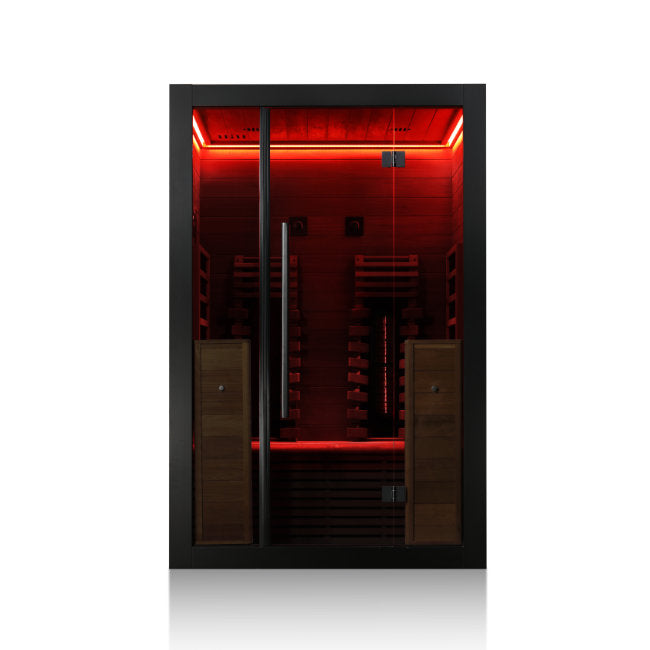 Hekla Infrared 130: Luxe 2-Persoons Infraroodcabine voor Thuis -  - Sauna's - ["binnensauna","infrarood","sauna"]