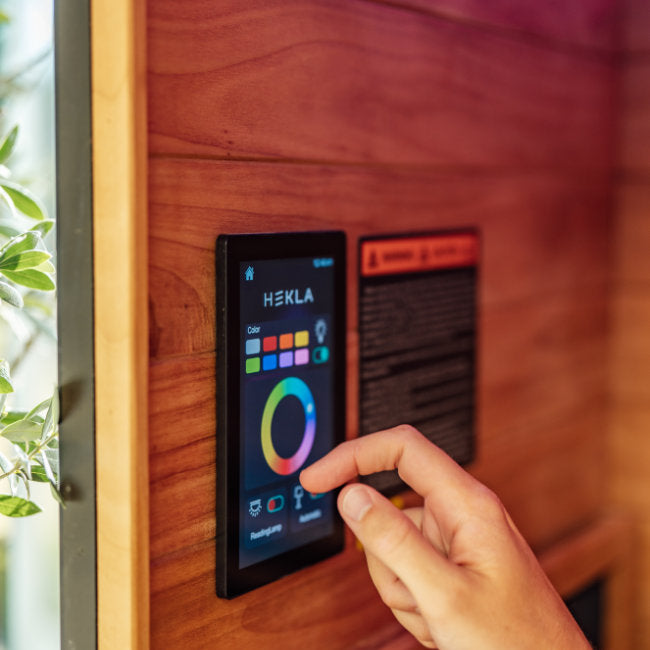 Hekla Infrared 130: Luxe 2-Persoons Infraroodcabine voor Thuis -  - Sauna's - ["binnensauna","infrarood","sauna"]