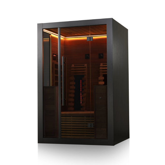 Hekla Infrared 130: Luxe 2-Persoons Infraroodcabine voor Thuis -  - Sauna's - ["binnensauna","infrarood","sauna"]