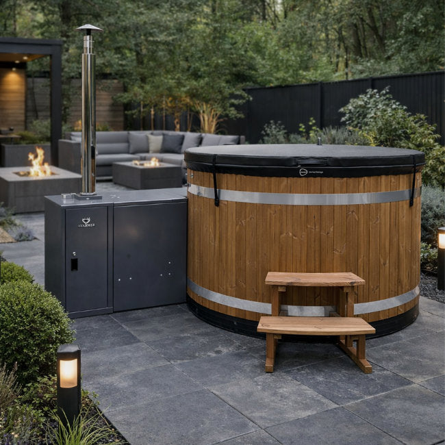 Actie: Kirami Tiny Hottub – Compact Genieten met Rexener Bioheater - Finesse Wellness BV