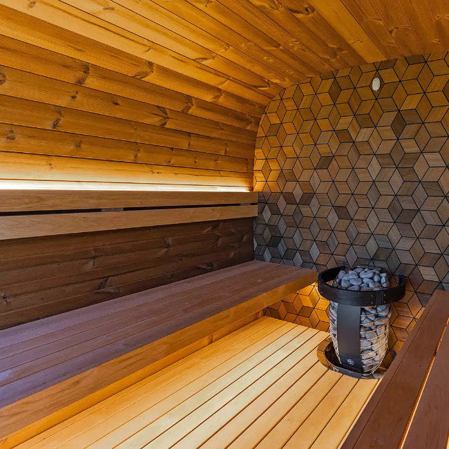 Dice Blackline Quadrum Solo XL Buitensauna