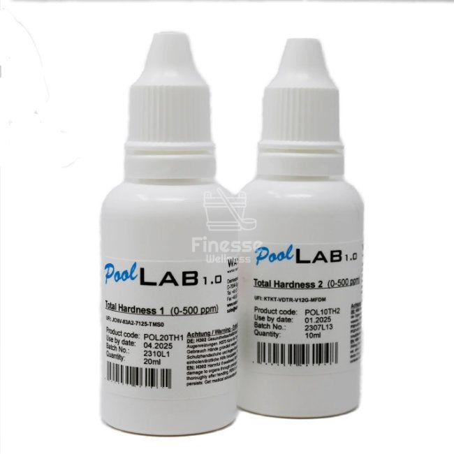 Navulling Calciumhardheid (CH) voor Pool Lab | 50 Tests - Finesse Wellness BV