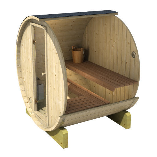 Petite 150 Buitensauna - Finesse Wellness BV