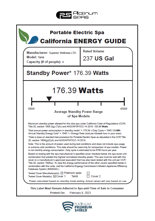 Platinum Spas Tahiti v3 - Finesse Wellness BV