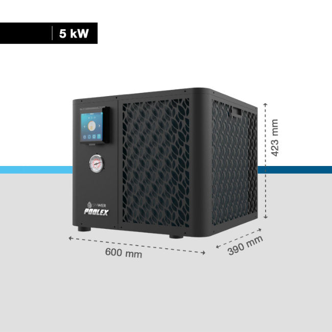 Poolex Spawer Ice Spa 5 kW – De Ultieme Warmtepomp voor Extreme Omstandigheden - Finesse Wellness BV