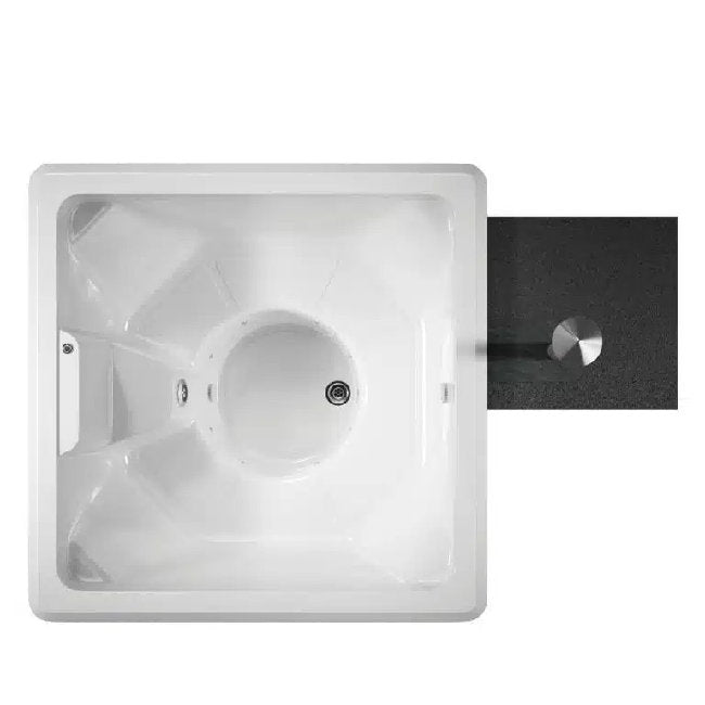Rexener Aurora: Stijlvolle Vierkante Hottub met Bioheater
