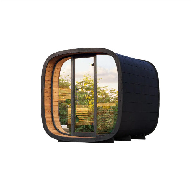 Round Cube Design Buitensauna Serie