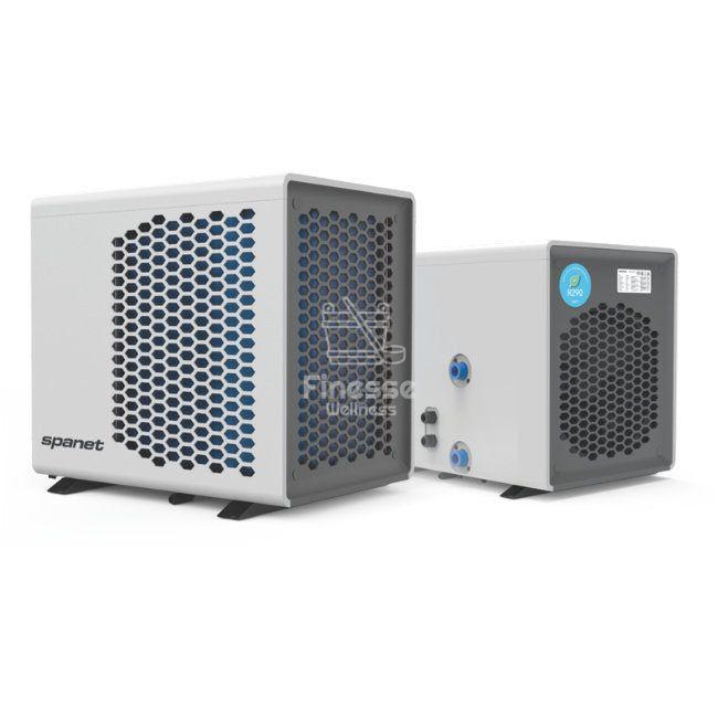 SpaNet 5,5kW Ecocube Warmtepomp voor Spa - Finesse Wellness BV