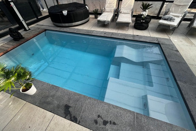 Stark compact inbouwzwembad - Finesse Wellness BV