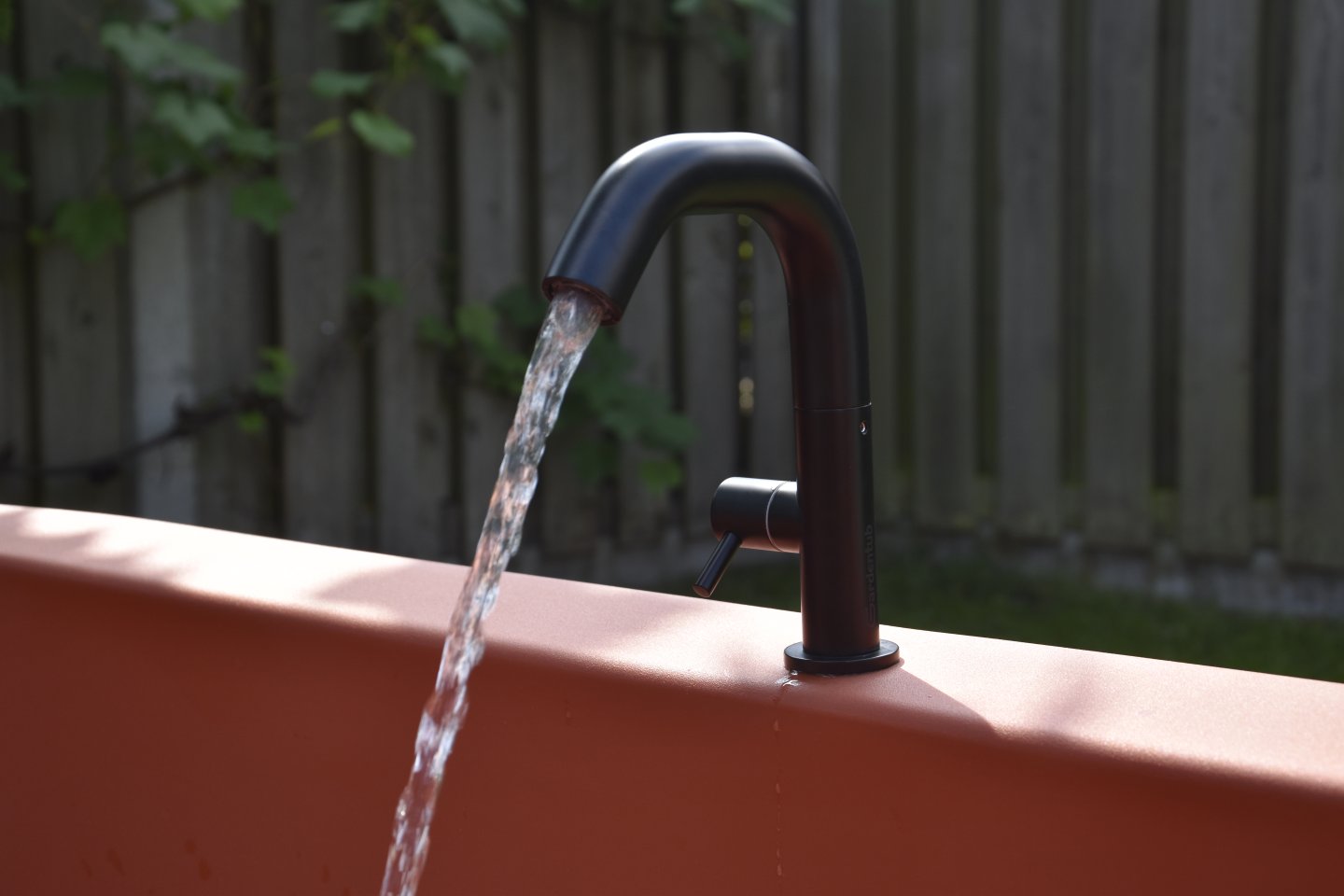 Badkraan voor Gardentub tuinbad - Finesse Wellness BV