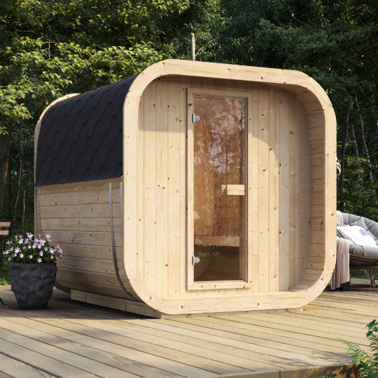 Carré 200 Buitensauna - Finesse Wellness BV