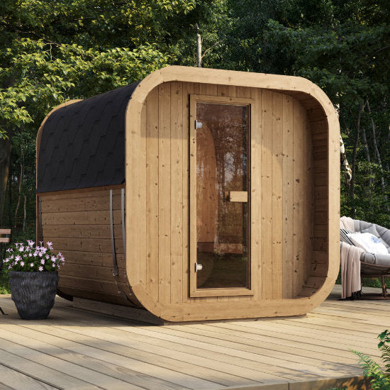 Carré 200 Buitensauna - Finesse Wellness BV