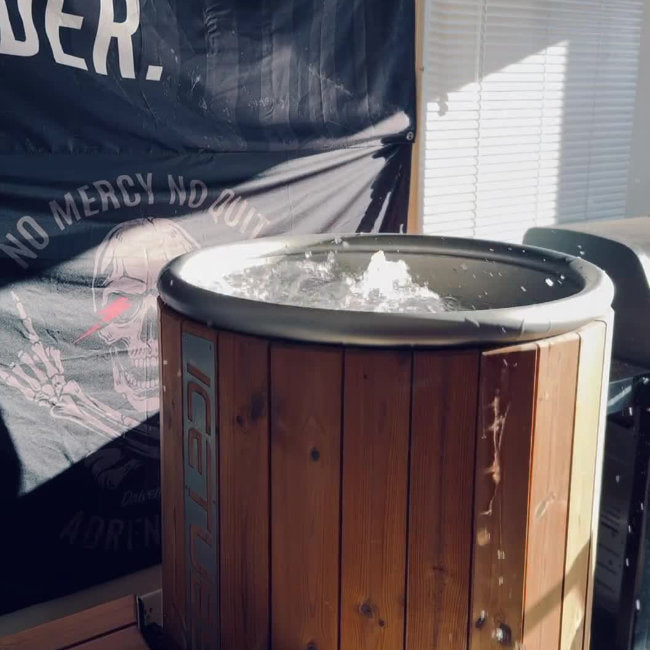 IceBarrel | Exclusief RVS IJsbad van Nederlands Design | Icetubs - Finesse Wellness BV