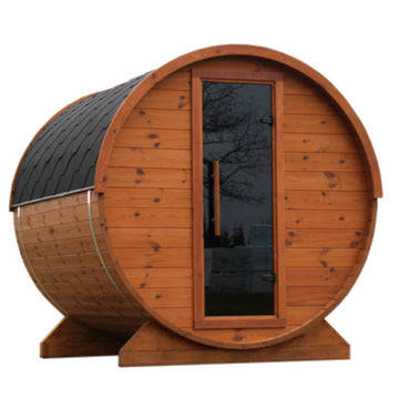 Lerra Barrel Sauna – Authentieke Vorm & Krachtige Prestaties - Finesse Wellness BV