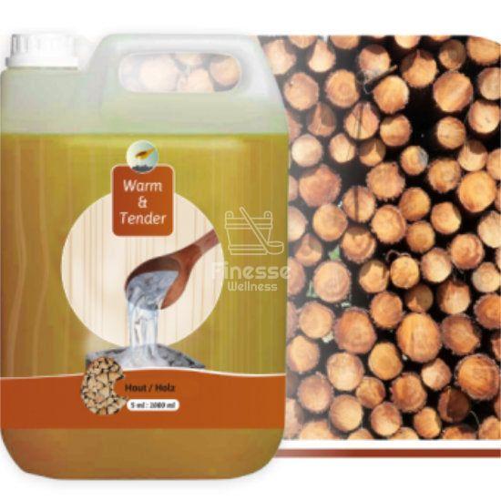 Hout Authentieke Ontspanning met Warm and Tender Saunageur - Finesse Wellness BV