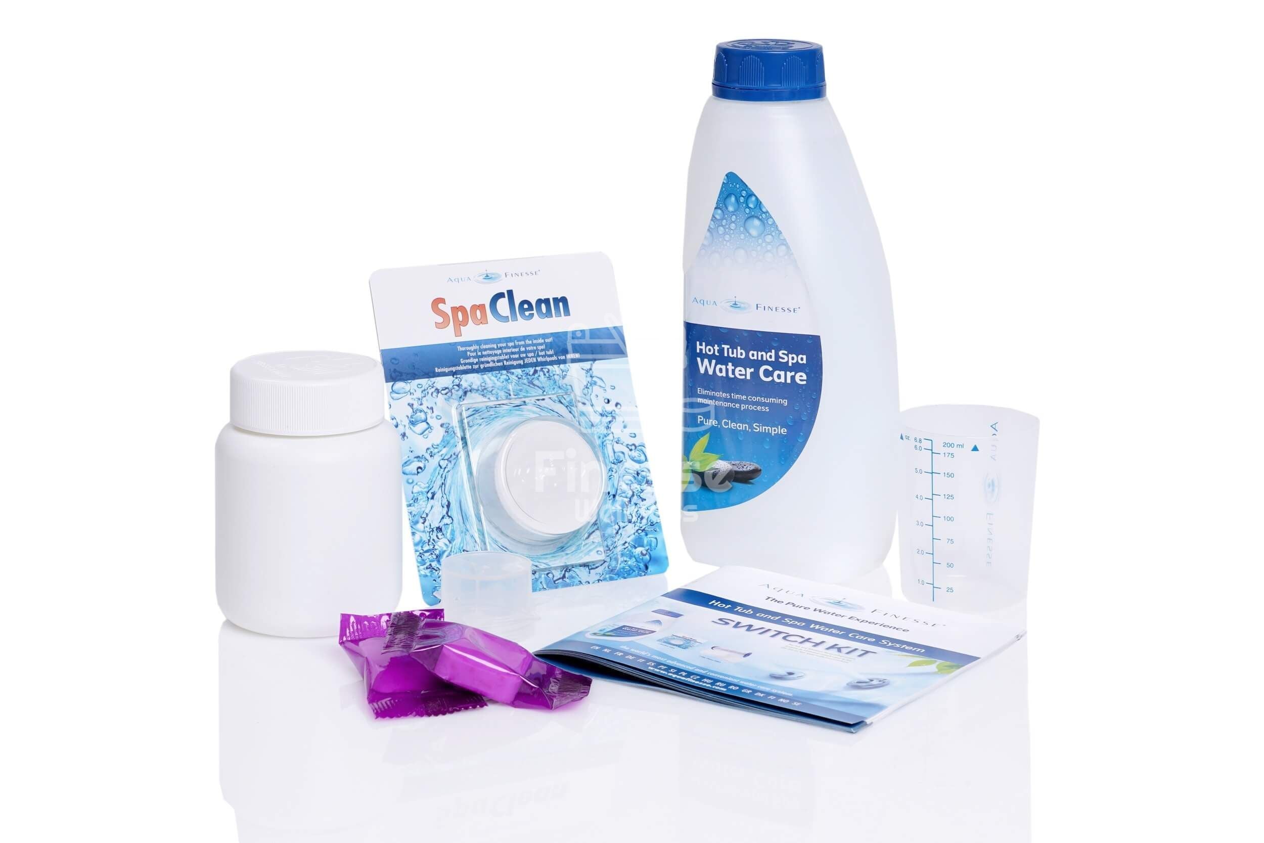 AquaFinesse Switchkit Hot Tub & Spa Water Care box - Finesse Wellness BV
