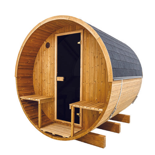 Hekla Barrel Sauna 210-250 - Finesse Wellness BV