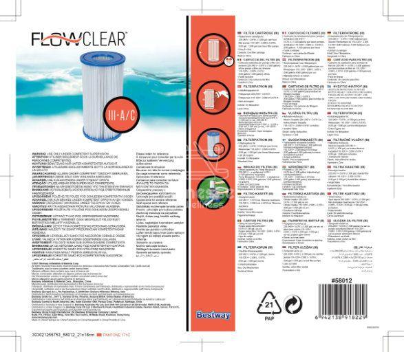 Bestway FlowClear III-A/C - Finesse Wellness BV