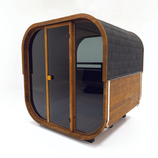 Hekla Cube Buitensauna 160-210-250 - Finesse Wellness BV