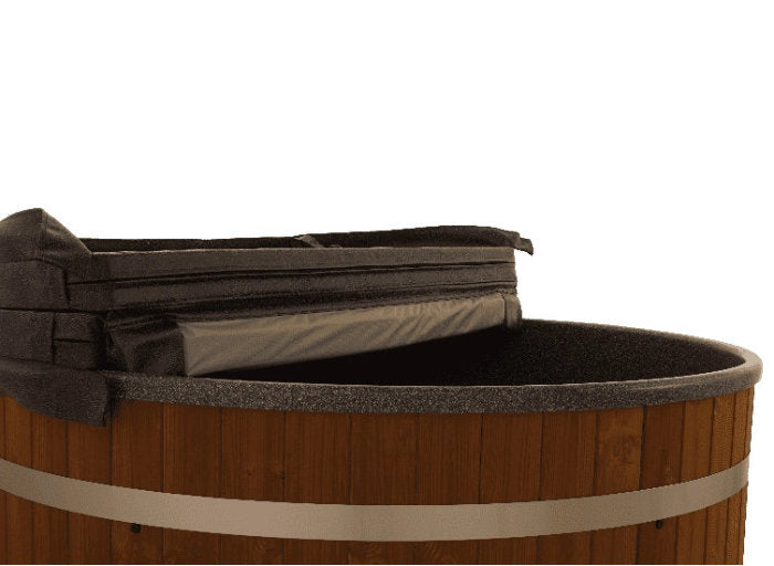 Houtgestookt Hottub FS Kotka 6-8p met externe kachel - Finesse Wellness BV