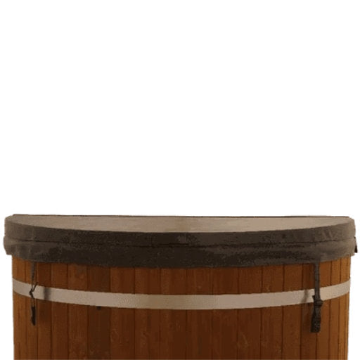 Houtgestookt Hottub FS Kotka 6-8p met externe kachel - Finesse Wellness BV