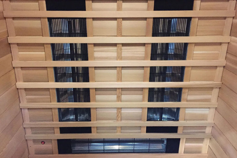 FS 120 Deluxe Cerderhouten Infrarood Sauna - Finesse Wellness BV